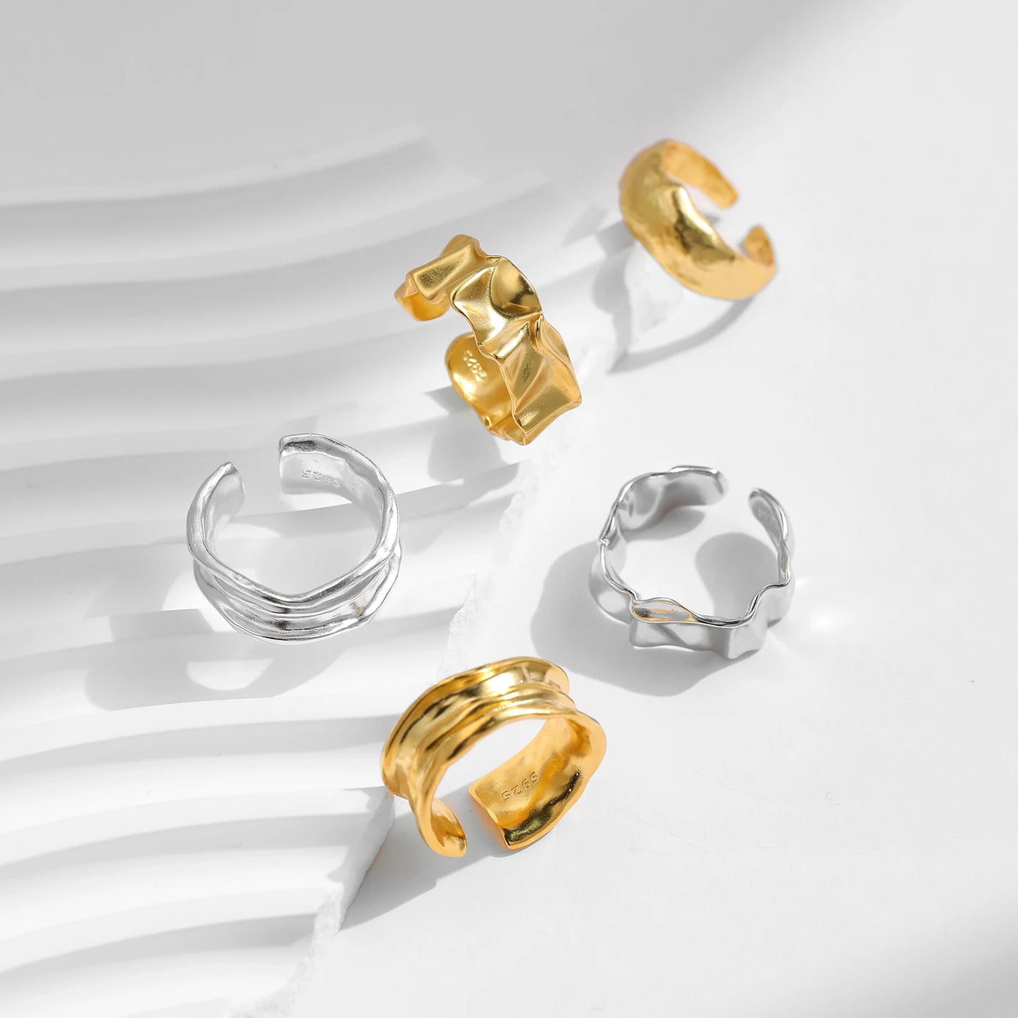 Fold Adjustable Ring