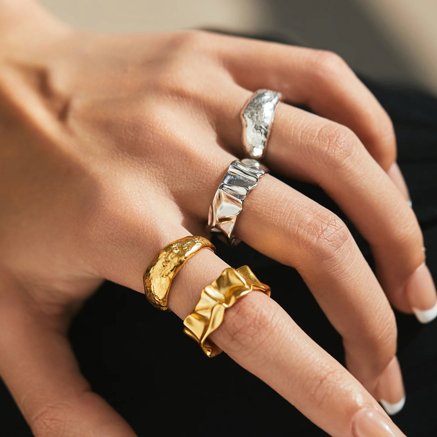 Fold Adjustable Ring