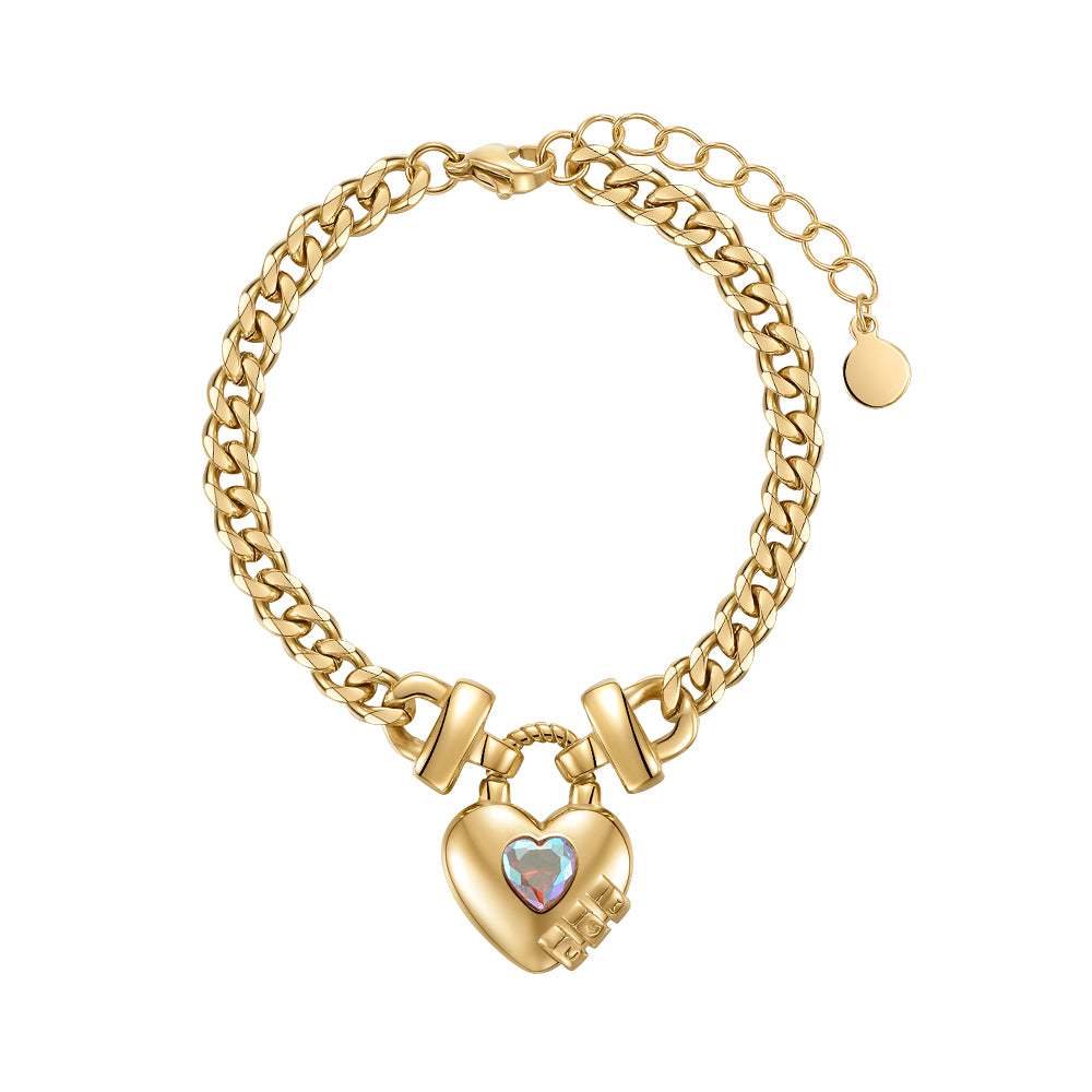 Amara Heartlock Bracelet