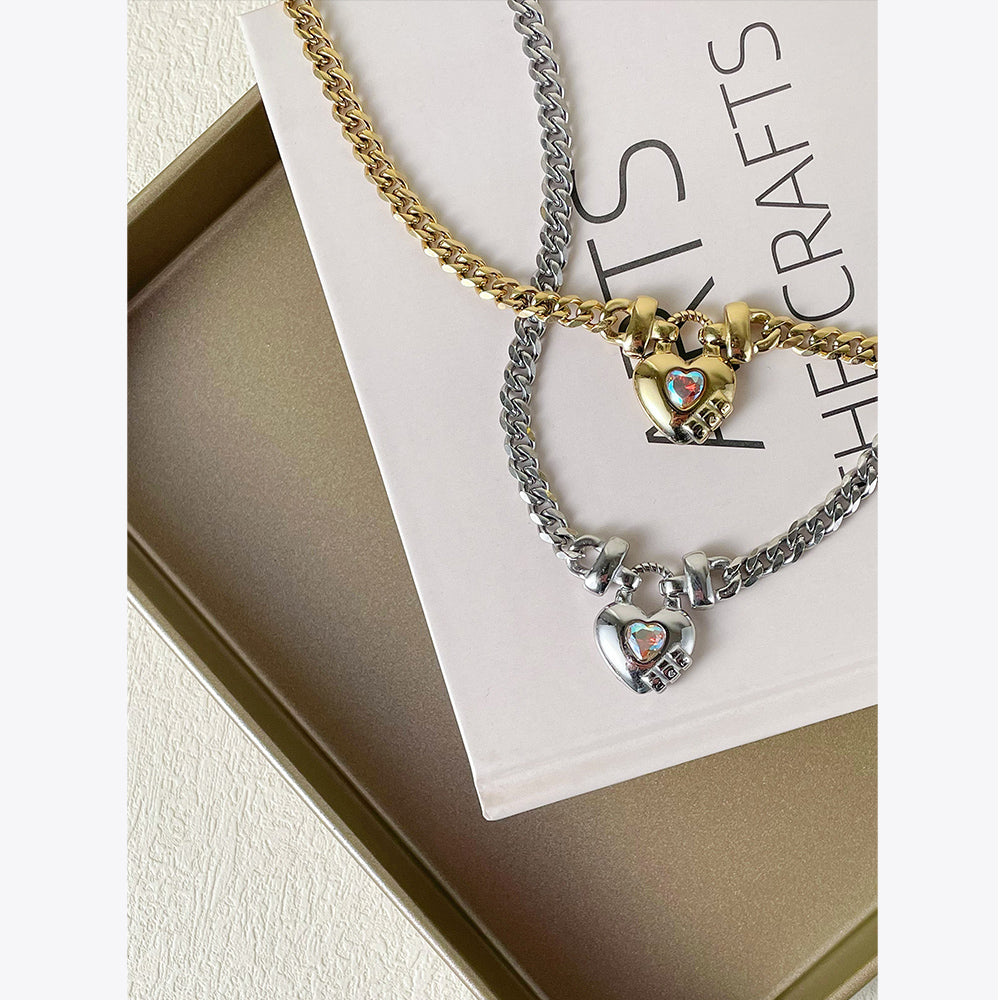 Amara Heartlock Necklace