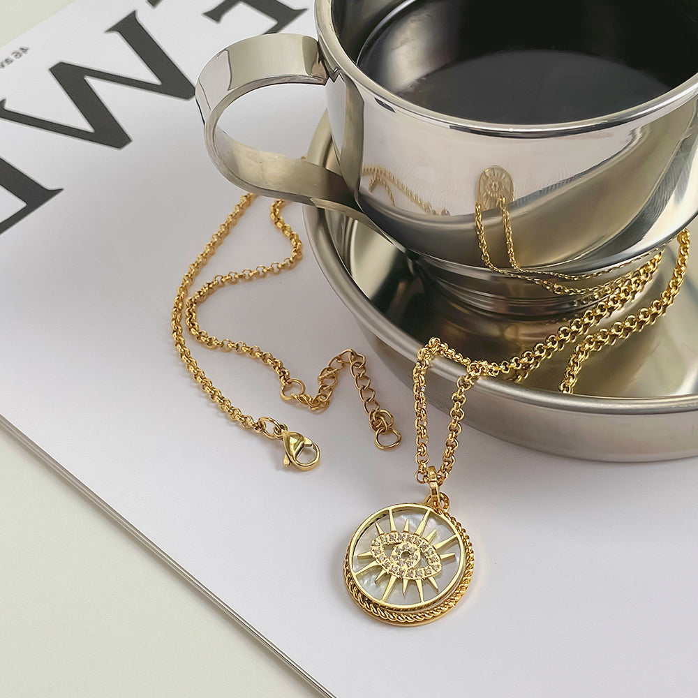 Calista Stainless Steel Necklace