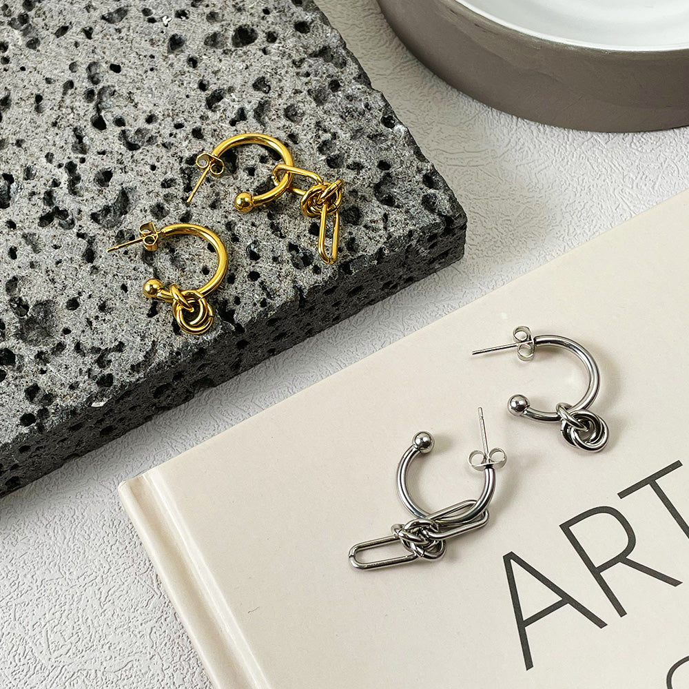 Nyra Knot Earrings