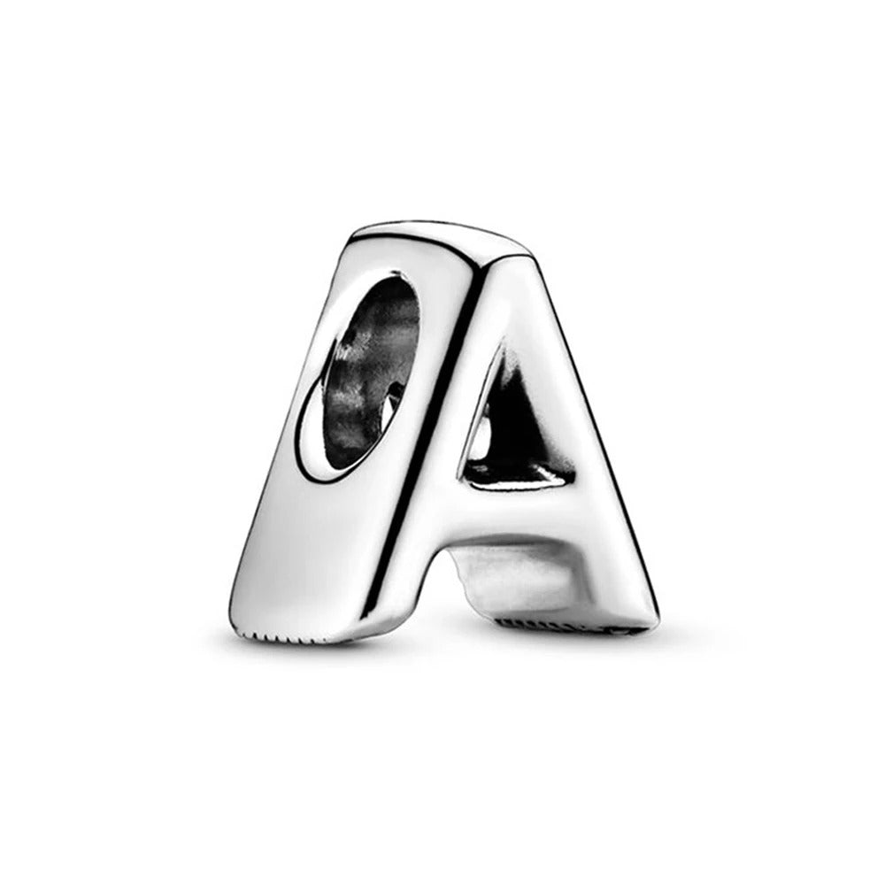 Silver Letter Charms (A-Z)