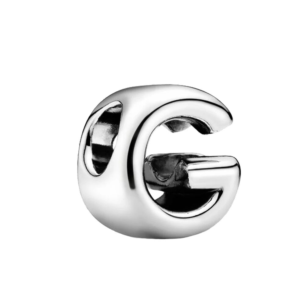 Silver Letter Charms (A-Z)