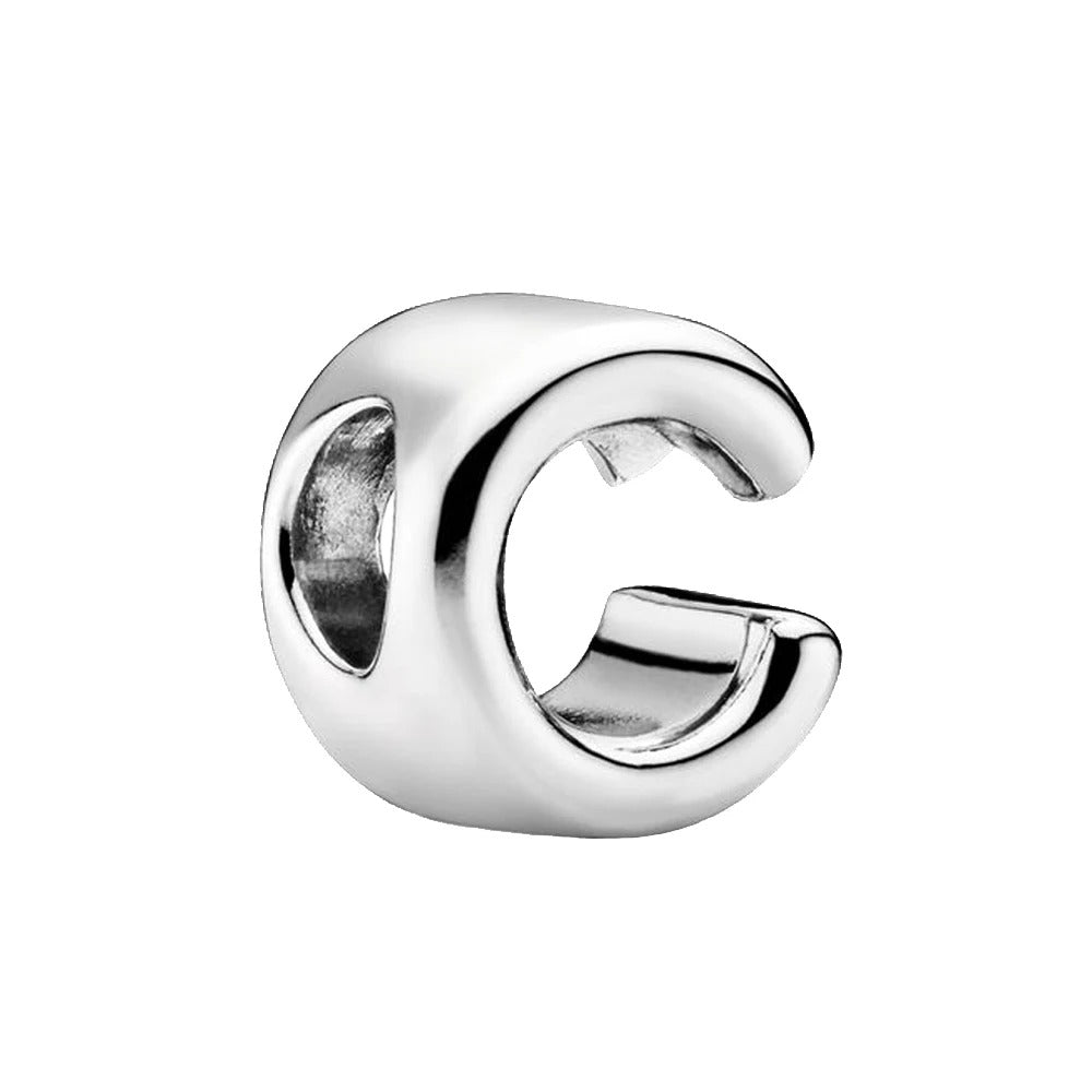 Silver Letter Charms (A-Z)