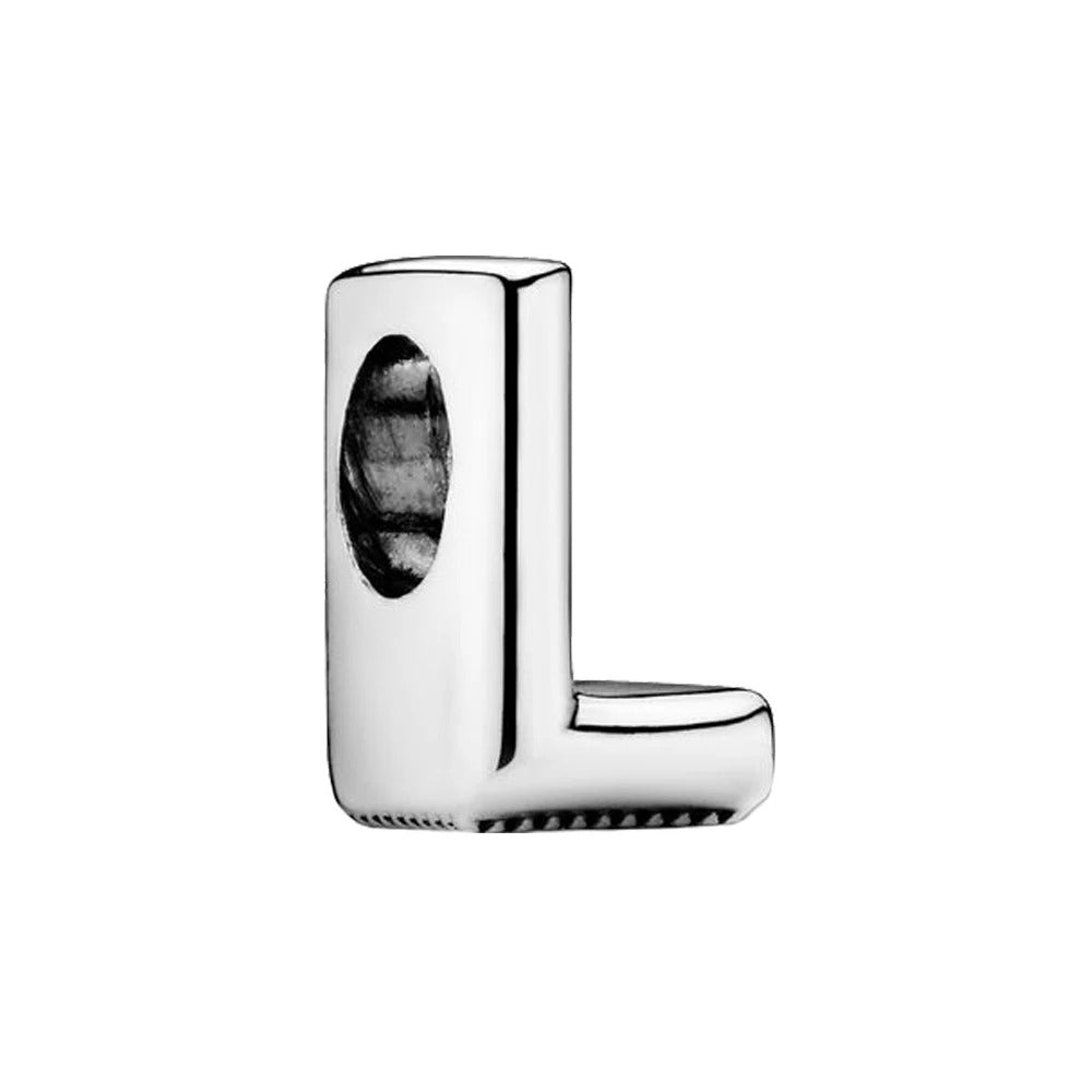 Silver Letter Charms (A-Z)