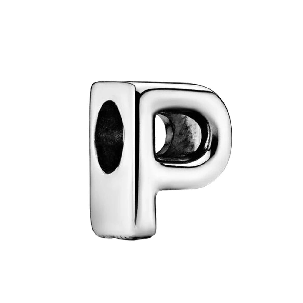 Silver Letter Charms (A-Z)