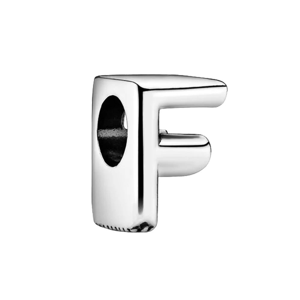 Silver Letter Charms (A-Z)