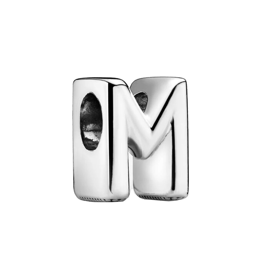 Silver Letter Charms (A-Z)