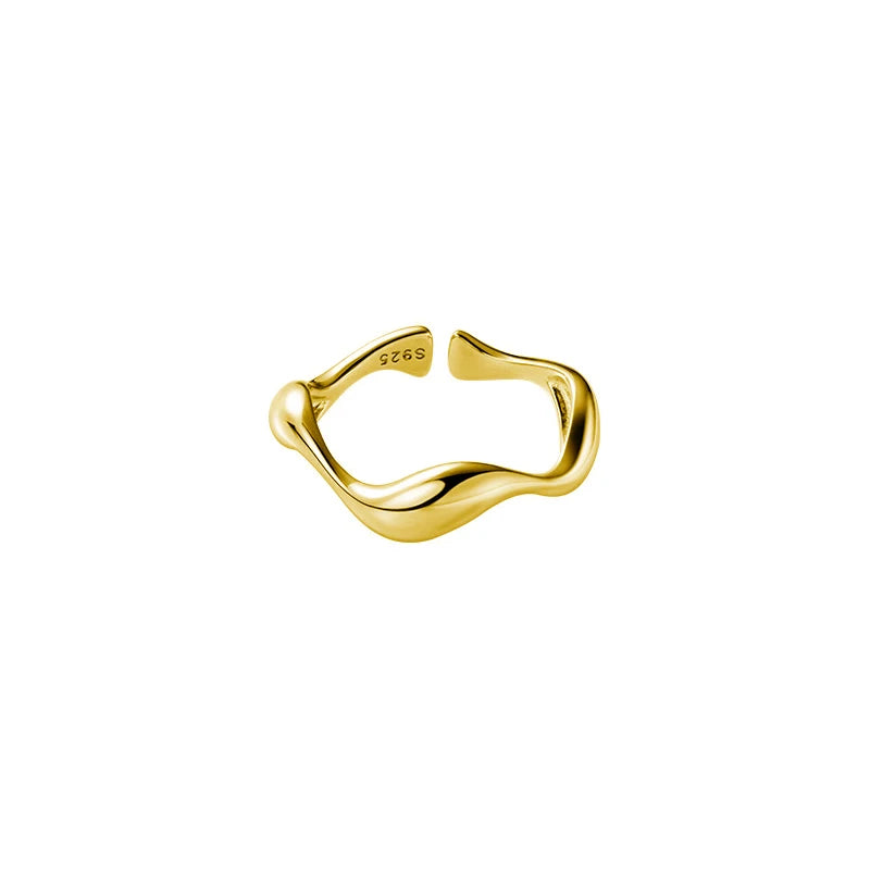 Wave Band Ring