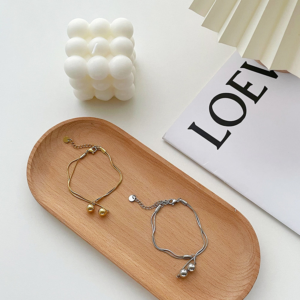 Selma Double Sphere Bracelet