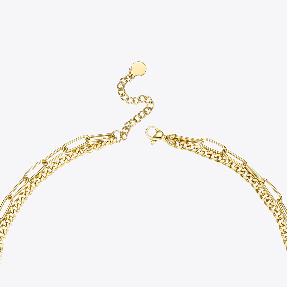 Flora Lock Pendant Necklace