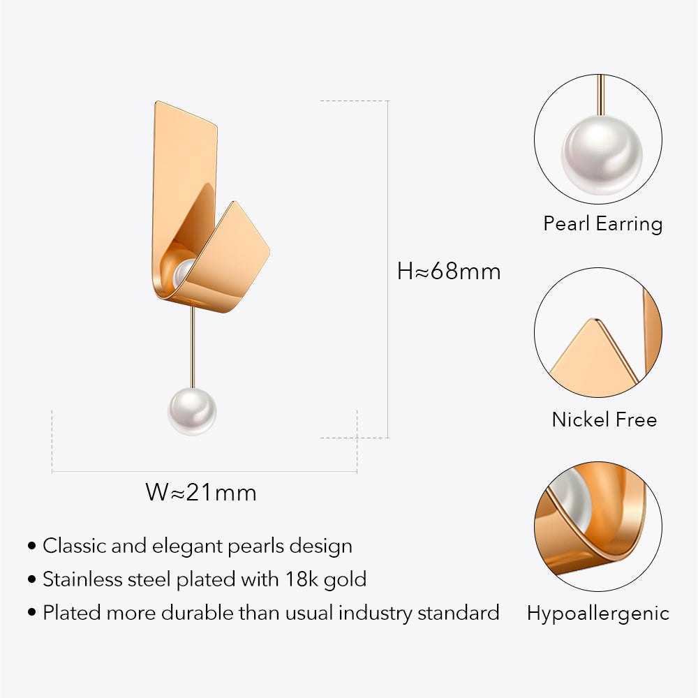 Verena Pearl Drop Earings