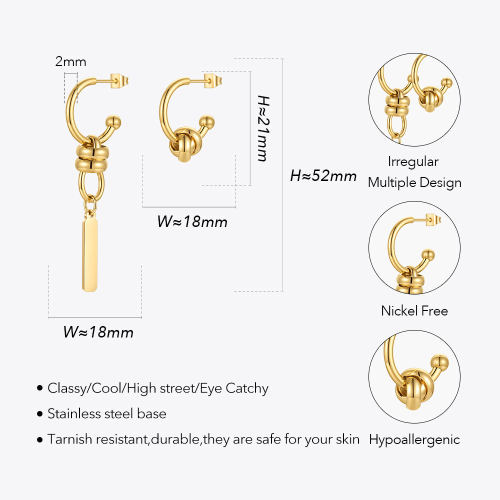 Esme Piercing Drop Earring