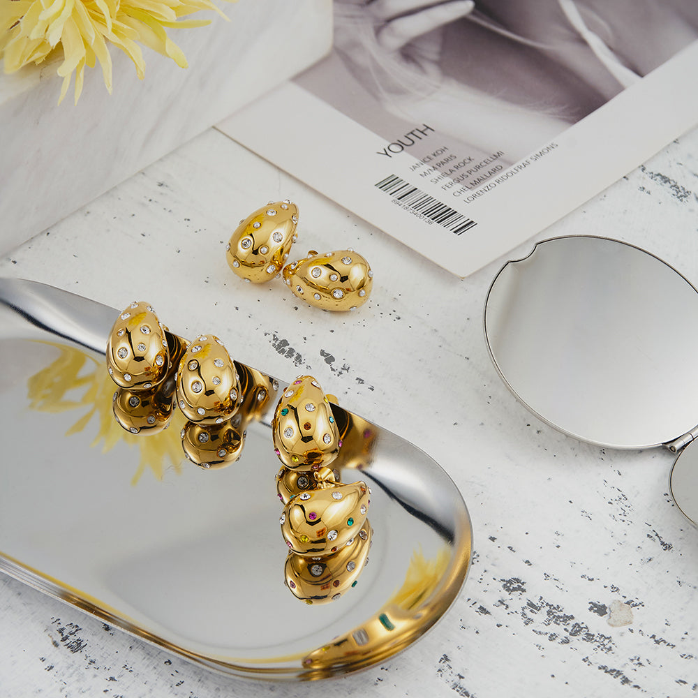 Iris Earrings