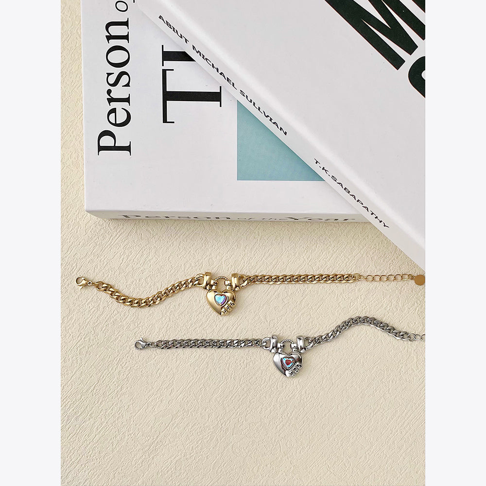 Amara Heartlock Bracelet