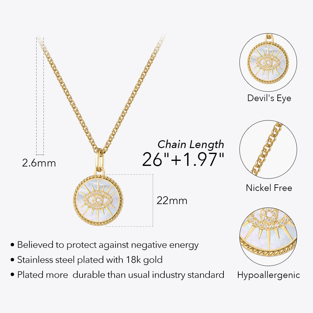 Calista Stainless Steel Necklace