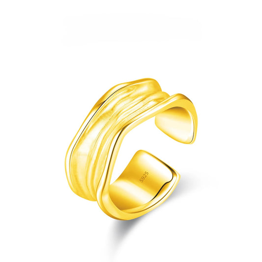 Wavy Adjustable Ring