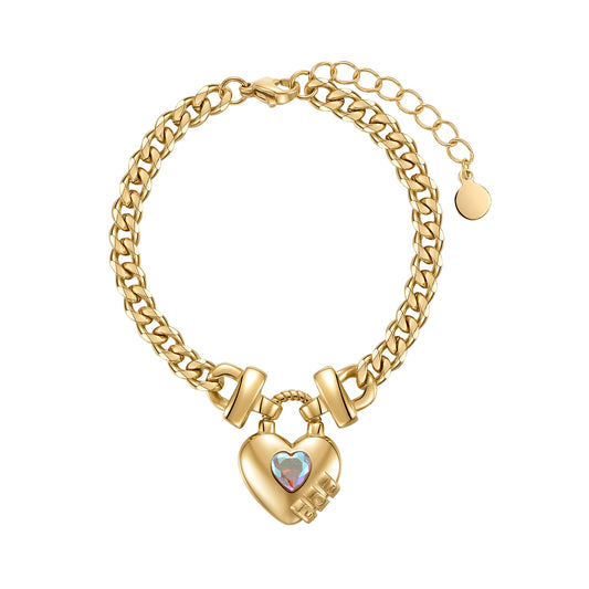 Amara Heartlock Bracelet