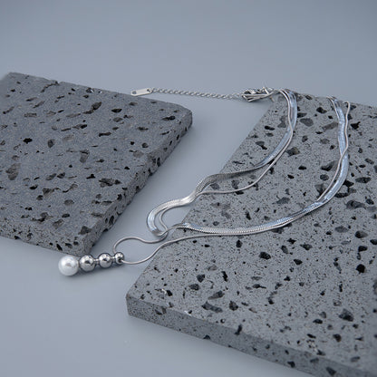 Seraphina Pearl Drop Necklace