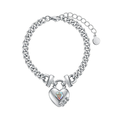 Amara Heartlock Bracelet