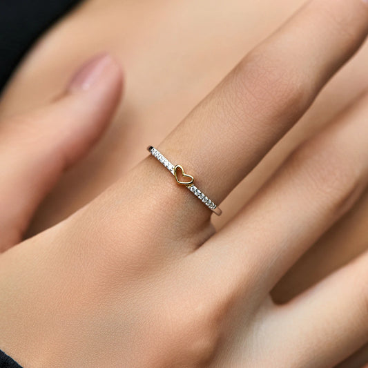 Heartline Ring