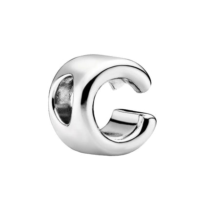 Silver Letter Charms (A-Z)