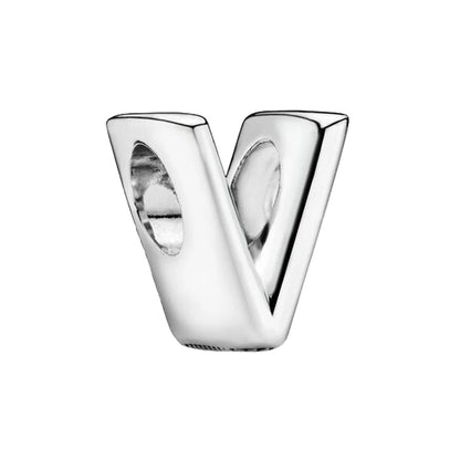 Silver Letter Charms (A-Z)