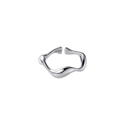 Wave Band Ring