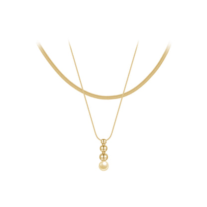 Seraphina Pearl Drop Necklace