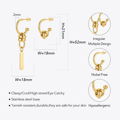 Esme Piercing Drop Earring