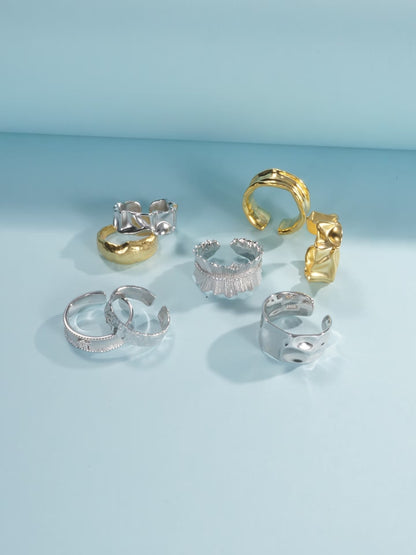Wavy Adjustable Ring