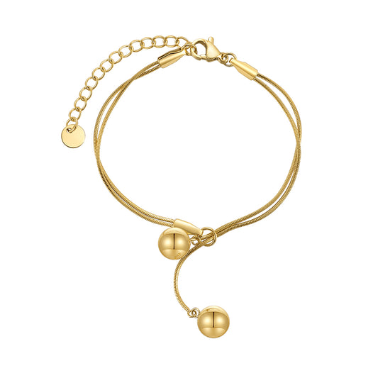 Selma Double Sphere Bracelet